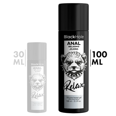 Lubrificante Anale Rilassante Black Hole Gel Silicone 30 ml